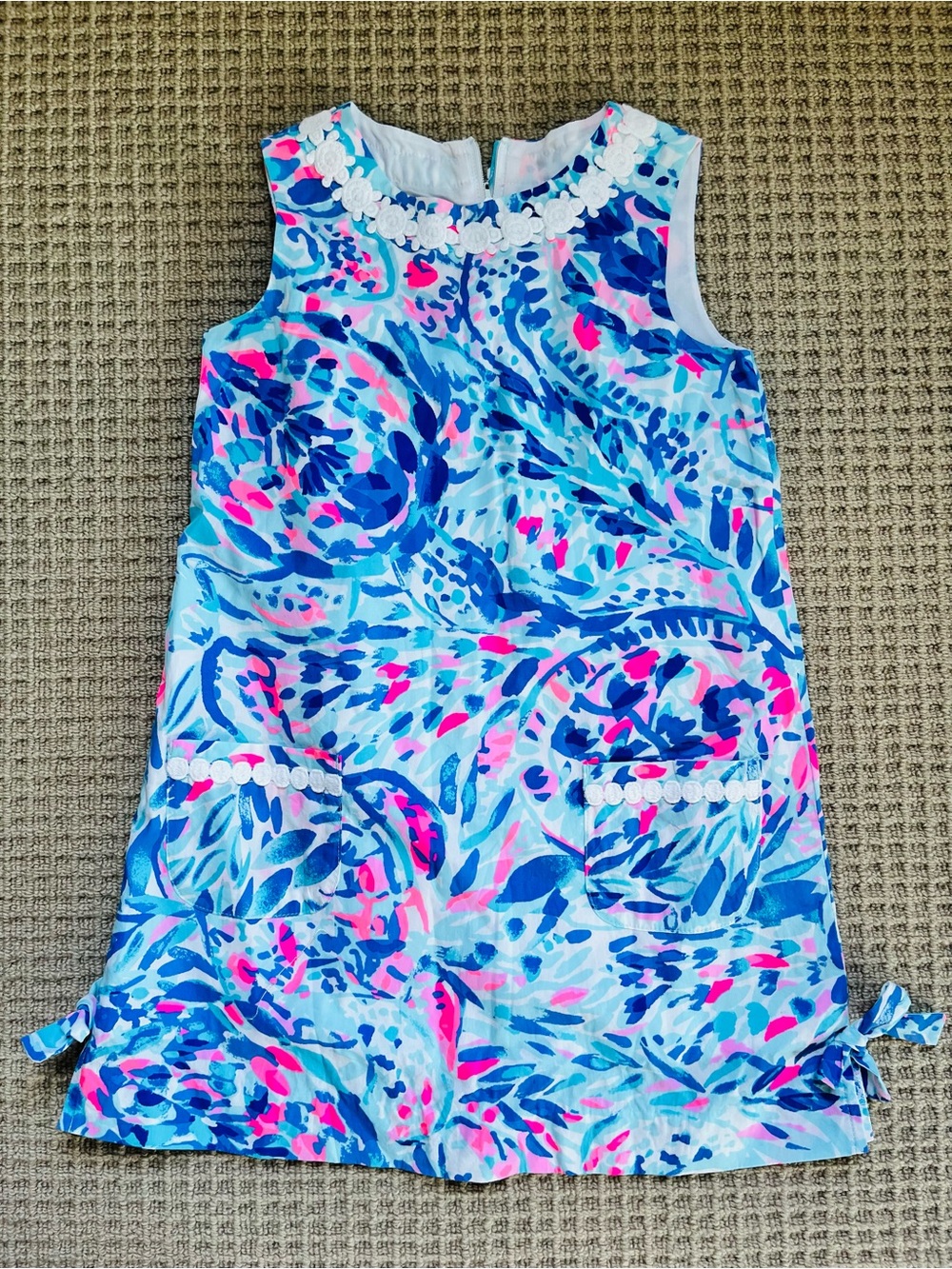 Lilly Pulitzer Girls' Floral Shift Dress